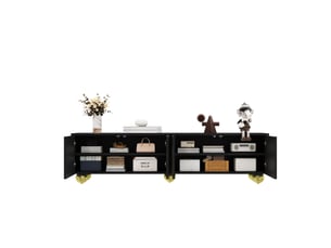 Meuble tv coloris noir 170 cm MODENVIE  