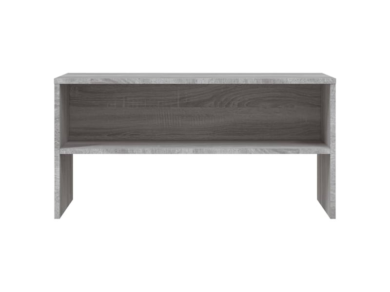  Meuble tv - banc tv - meuble de rangement sonoma gris 80x40x40 cm bois d'ingénierie  - Conforama D