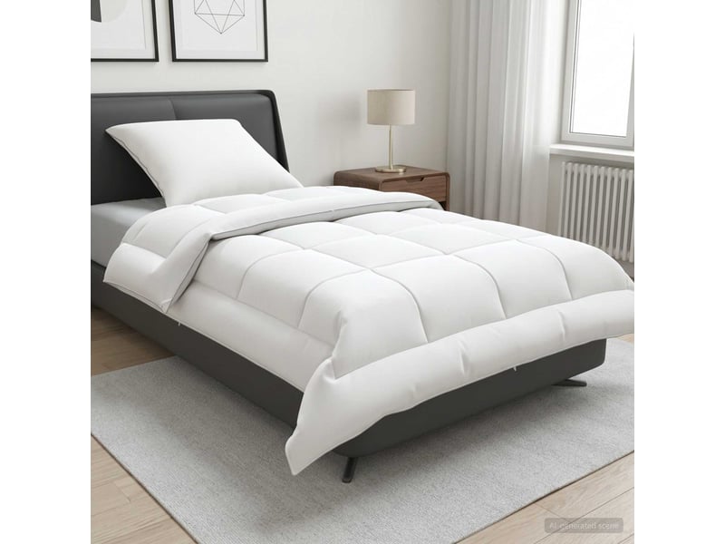 Ensemble de couette et d'oreiller 2 pcs - duvet 152x203 cm été 140 gsm - Conforama B