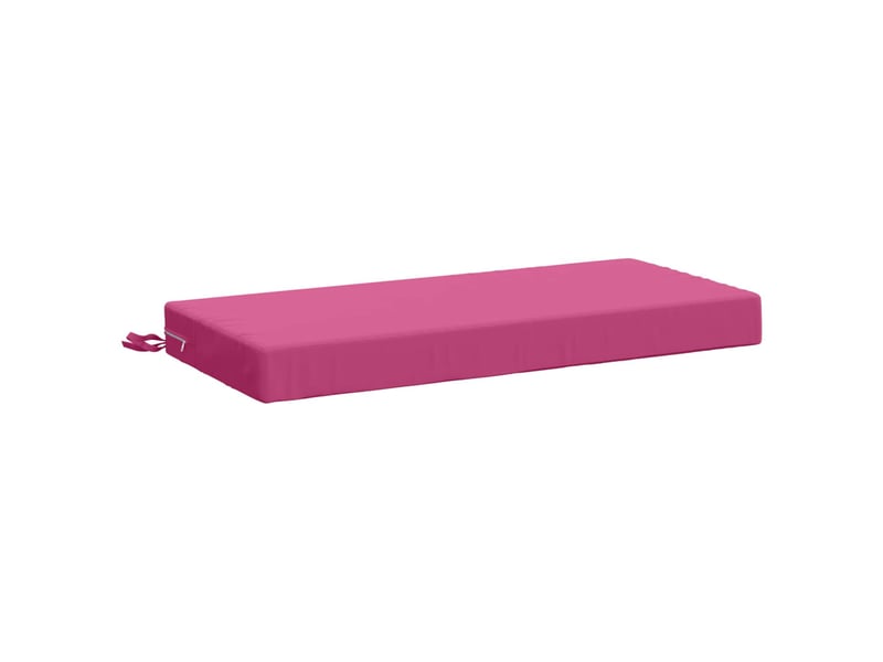 Coussin de banc, coussin d'assise, coussin de canapé soest 100 % polyester rose 60 x 40 x 8 cm cf53477 - Conforama A