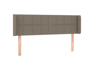 Tete de lit A poser largeur 147 cm   taupe