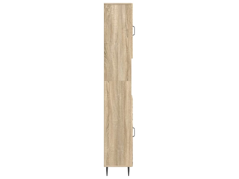 Colonne de salle de bain avec étagère ouverte haarlem shl8784 - Conforama E