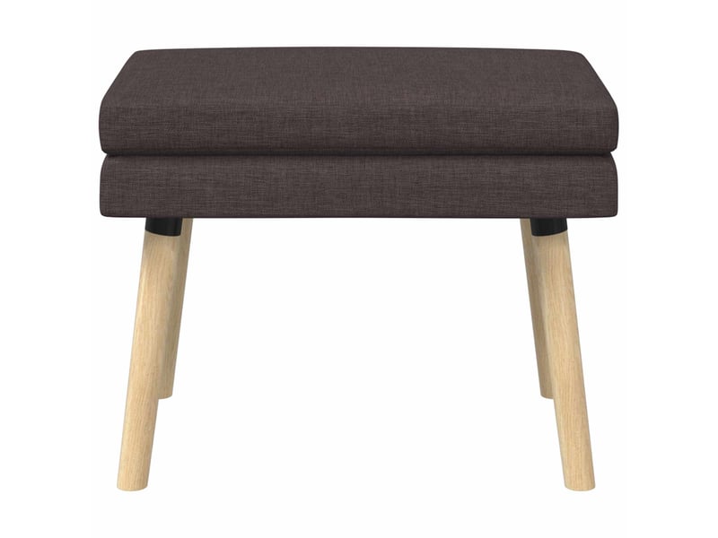  Banc d'entrée, banc à double couche marron foncé 60x40x46 cm tissu  - Conforama E