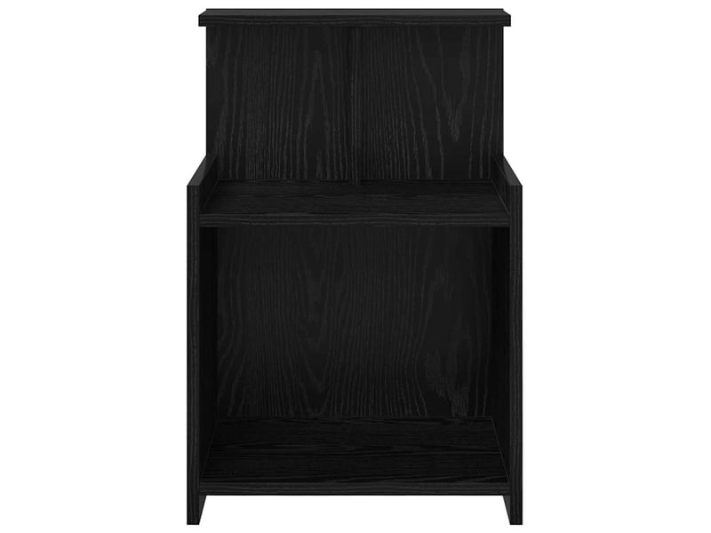  Table de chevet - cabinet de chevet - table de nuit chêne noir 40 x 35 x 60 cm bois d'ingénierie  - Conforama E