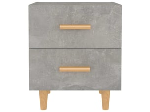 Table de chevet - cabinet de chevet - table de nuit gris béton 40x35x47,5 cm