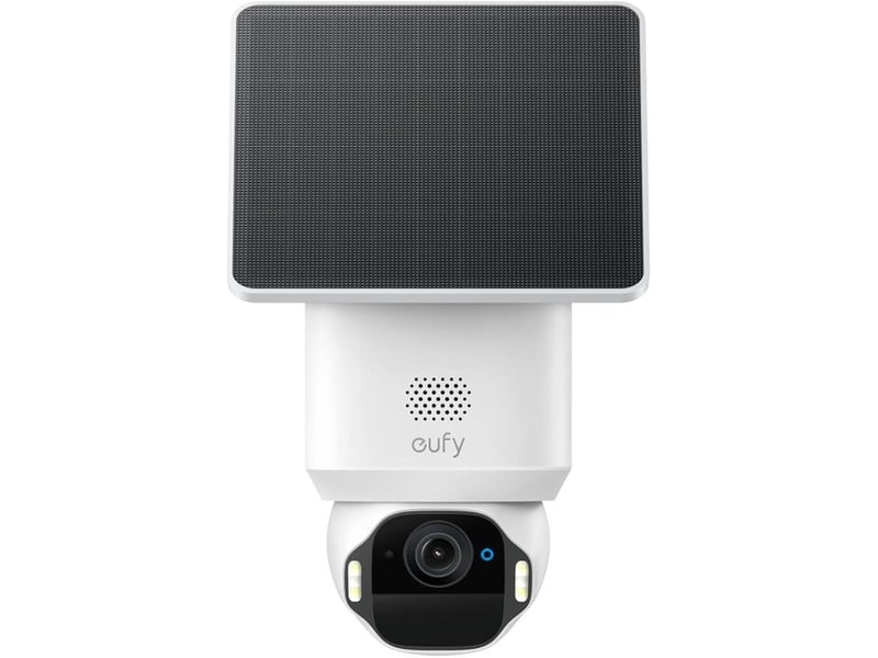  Camera securite exterieur solocam e42 4k wifi avec panneau solaire tracking ia et sirene stroboscopique 1-23475252 - Conforama A