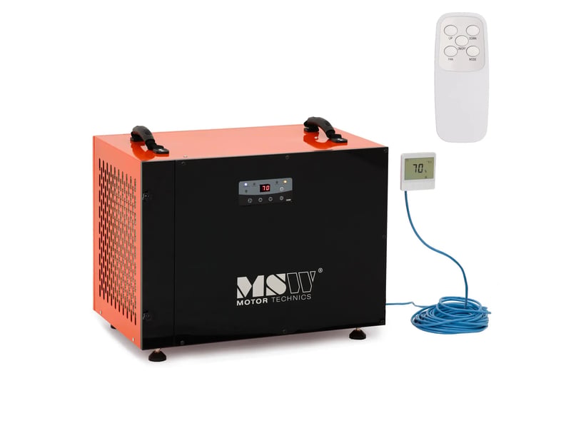  Déshumidificateur 90 l 24 h 120 m² 550 m³h acier 14_0008882  - Conforama A