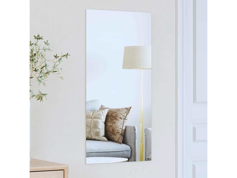 Miroir mural rectangulaire 40 x 80 cm verre trempé cf62865 - Conforama B