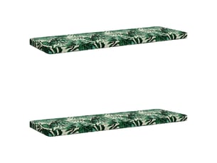 Lot de 2 coussins de banc, coussins d'assise vught 100 % polyester cf57697
