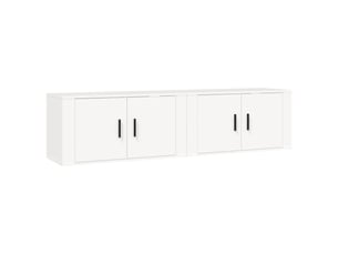 Meuble tv coloris blanc  <strong></strong>  <strong></strong>