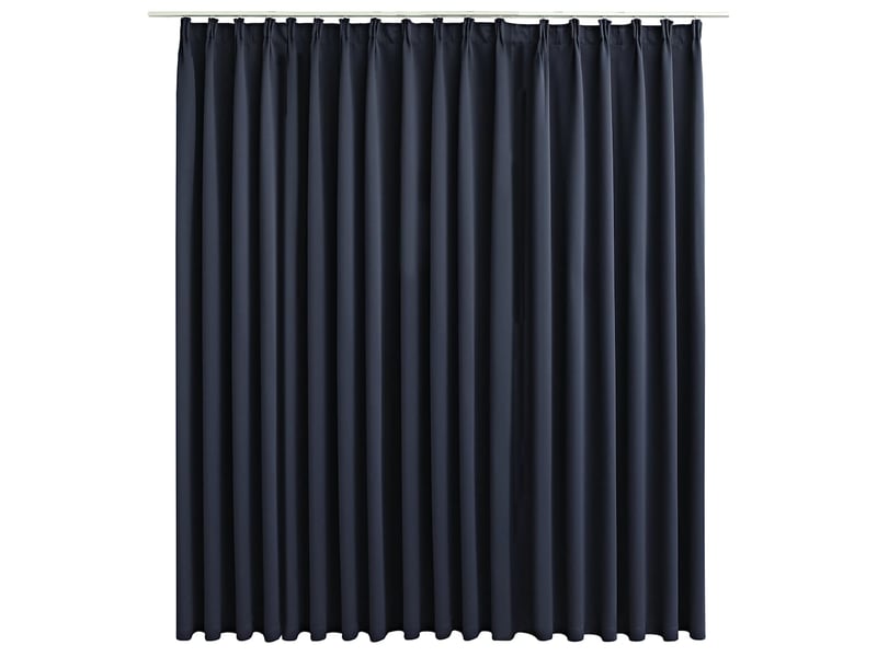  Rideau occultant, rideau black-out avec crochets anthracite 290x245 cm cf43960  - Conforama A