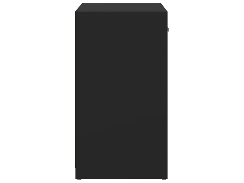  Banc à chaussures, meuble à chaussures noir 94,5x31x57 cm aggloméré  - Conforama D