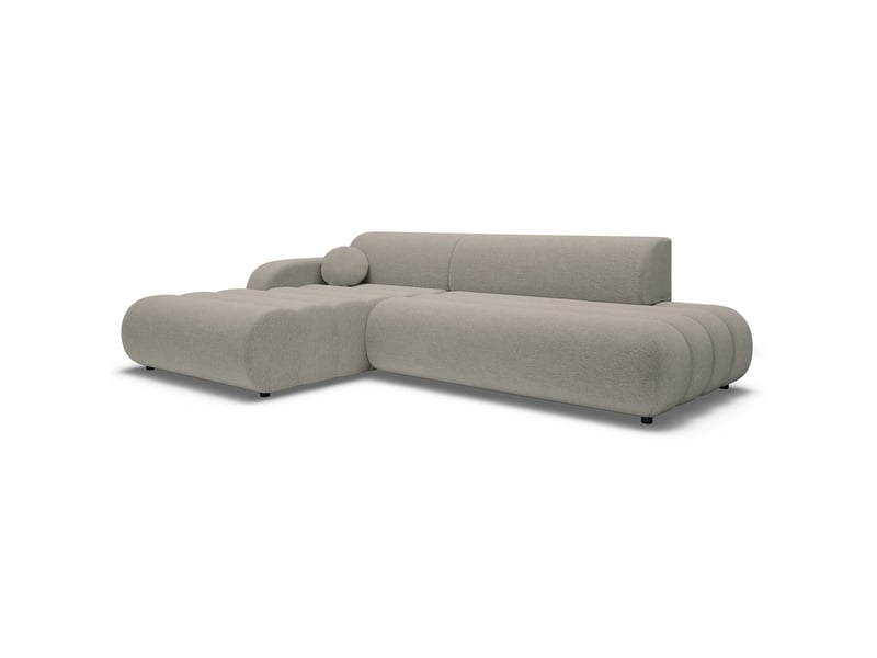 Selsey arione - canapé d'angle convertible - 283 cm - chenille gris Arione - Conforama A