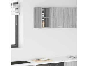 Meuble de rangement, armoire suspendue gris sonoma 20x29,5x40cm