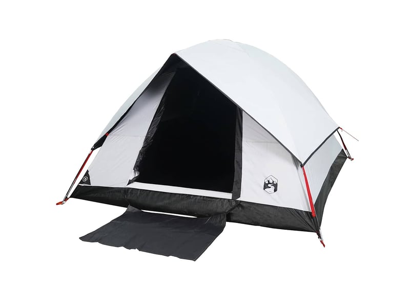  Tente de camping, tente à dôme 3 personnes tissu occultant imperméable shl28053  - Conforama E