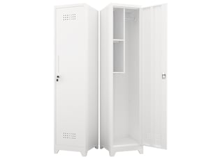 Armoire <strong>DESVIAE</strong> <strong></strong> coloris blanc largeur 40 cm