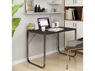 Bureau gaming 110 cm coloris noir