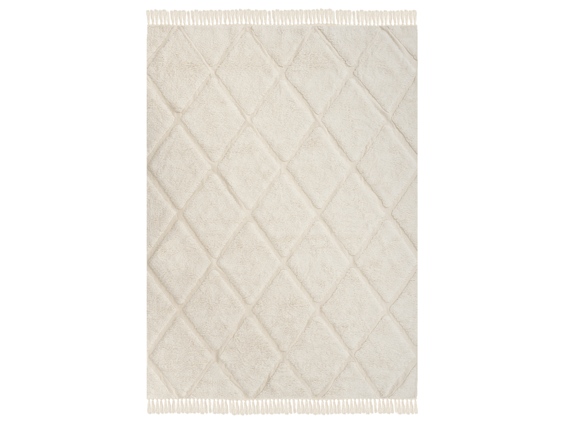  Tapis enfant xeldem  beige clair 160 x 230 cm coton  - Conforama A