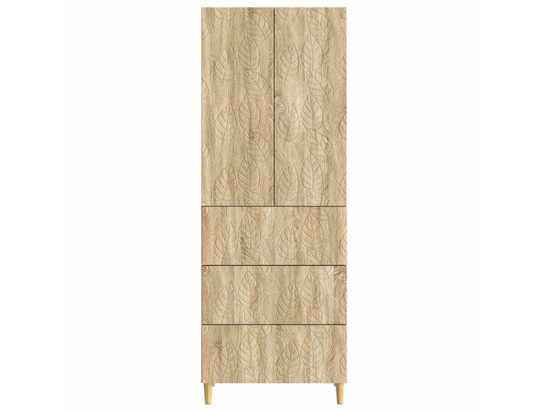  Ensemble de meubles 2 pcs, rangement de salon 66 x 34,5 x 90 cm bois d'ingénierie shl9994  - Conforama E
