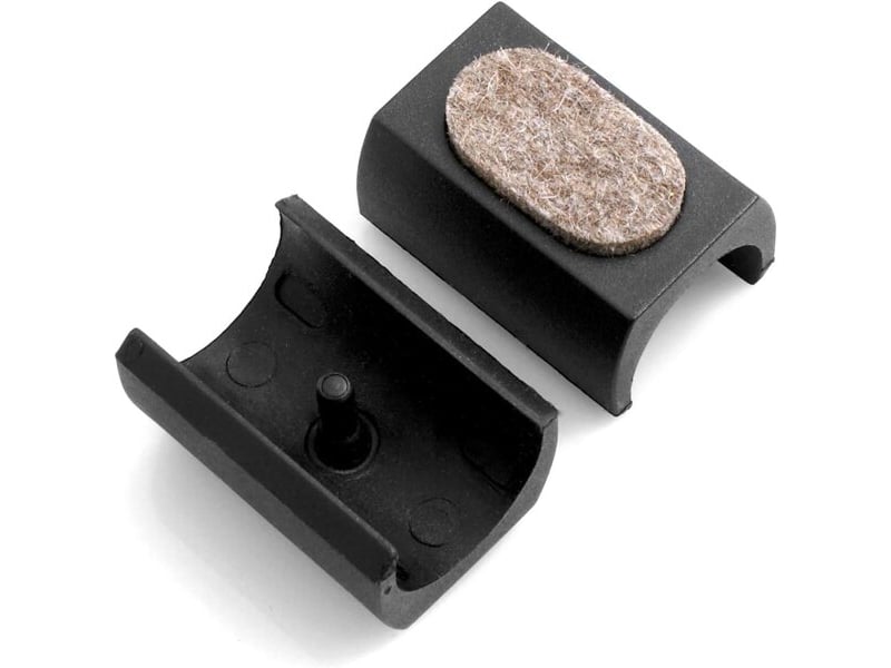  Lot de 8 dessous de verre en feutre de 24-25 mm, amortisseurs de bruit pour chaises de console et meubles  - Conforama B
