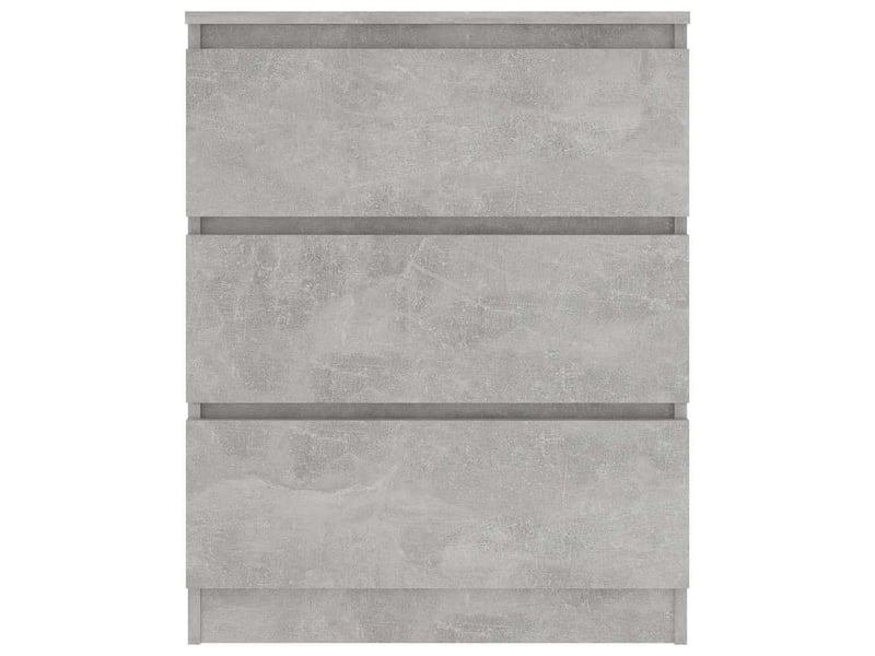  Buffet - bahut - meuble de rangement gris béton 60x35x76 cm bois d'ingénierie  - Conforama E