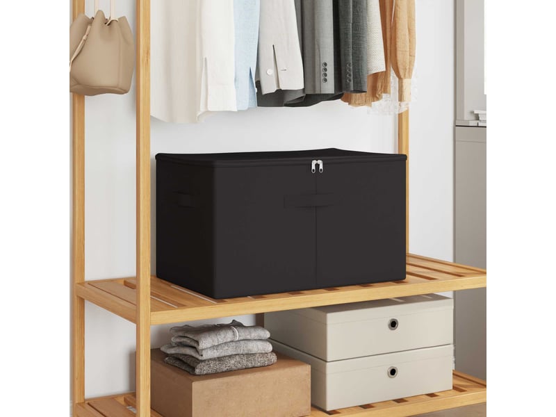  Boîte de rangement 6 pcs tissu intissé 60x43x35 cm 90,3 l shl44179  - Conforama B