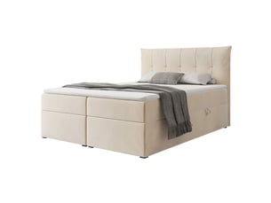 Lit coffre 160x200 cm IDOHOME CHESTER coloris blanc