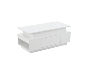 Table basse coloris blanc <strong></strong> <strong></strong>