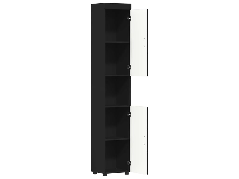  Ensemble d'armoire de salle de bain tulum noir cf62991  - Conforama E