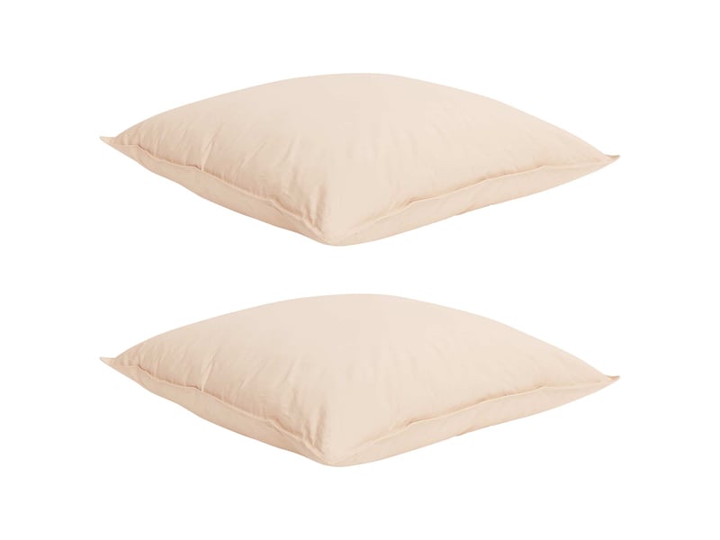  Ensemble de duvet 2 pcs - couette 200 x 240 cm kapok et polyester beige  - Conforama D