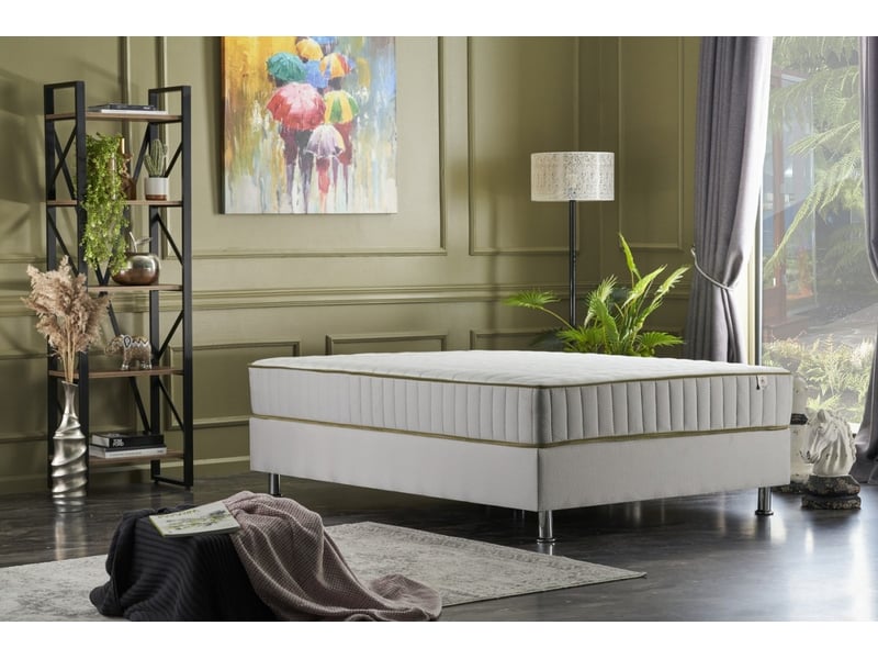 Morphonat ; matelas 140x190 mousse hr40kg aux extraits de soja ; fabriqué en france 069061200096 - Conforama A