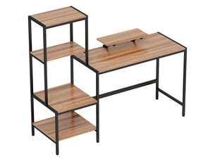 Bureau gaming    coloris bois clair