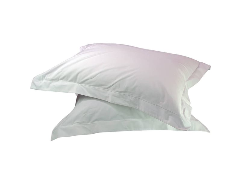  Taies d'oreiller percale de coton sensei - blanc - 50x70_lot2 3LL16.80.5070.BL - Conforama B