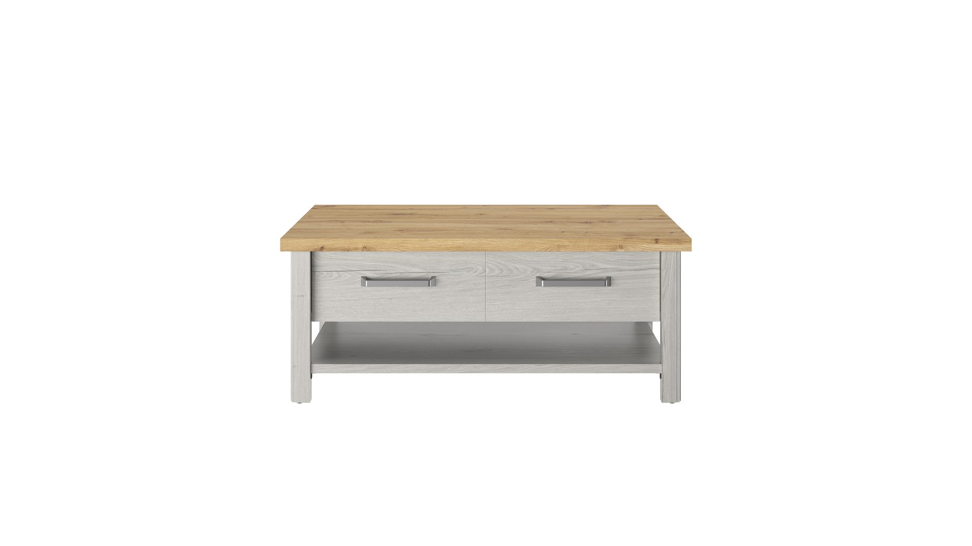 Table basse rectangulaire SEQUOIA bicolore 46 Conforama