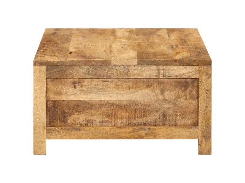  Table basse - table de salon - table à thé 80x55x30 cm bois de manguier massif  - Conforama C