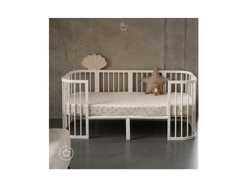  Extension pour lit bébé évolutif - blanc waldin EX-W - Conforama B