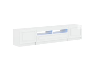 Meuble tv coloris blanc 49 cm <strong></strong>  <strong></strong>