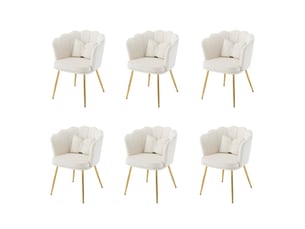 Fauteuil fixe <strong>HAUSS SPOLE</strong> <strong></strong> Velours beige vendu Par 6