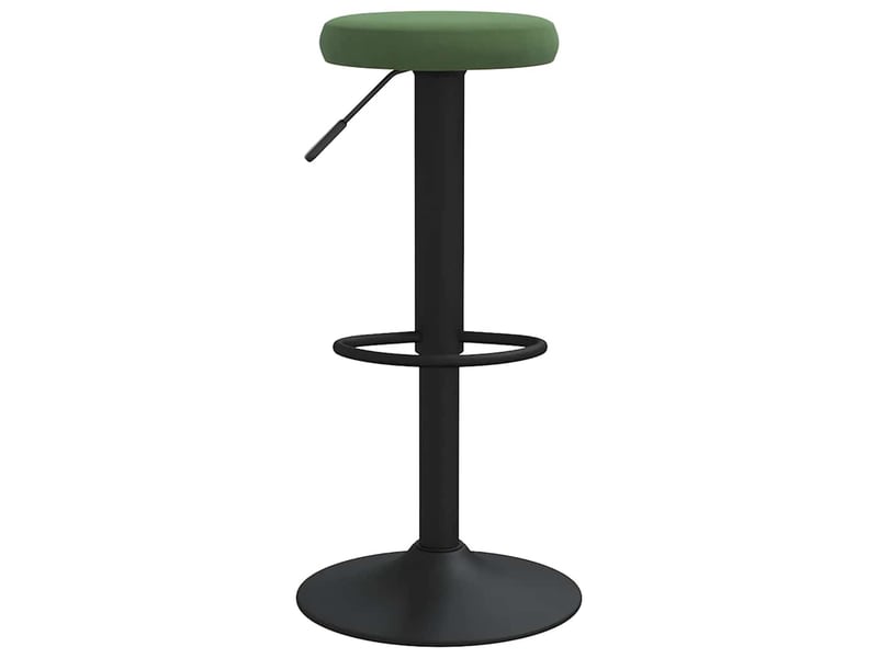  Lot de 2 tabouret de bar, chaise de bar vert foncé velours shl29952  - Conforama D