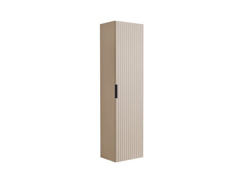  Meuble colonne suspendu de salle de bain flow cachemire 35 x 136 cm  - Conforama C