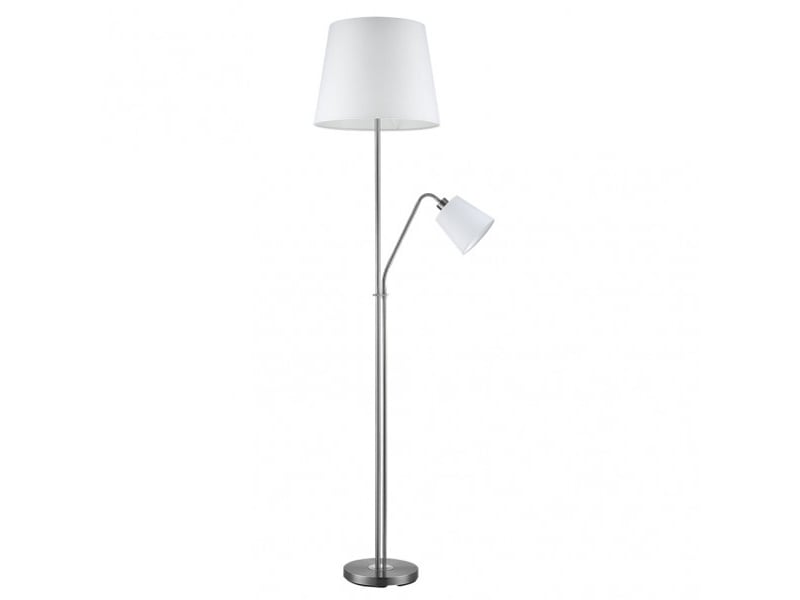  Lampadaire fabrilamp arturo e14 coloris nickel 180 x 40 x 40 cm 135342003 - Conforama A