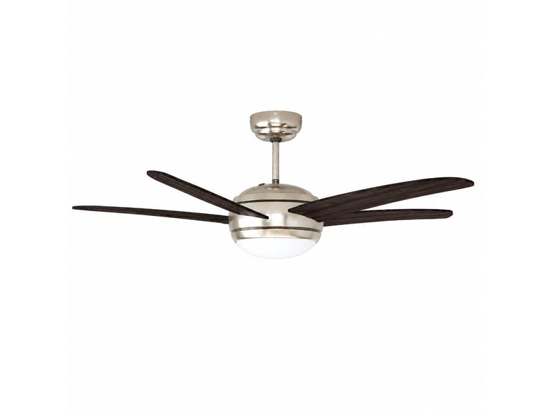 Ventilateur de plafond pour intérieur, 128 cm, marron