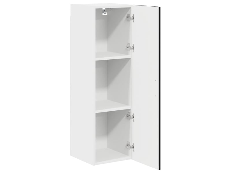  Meuble mural de cuisine | armoire de cuisine noir 30x31x100cm  - Conforama E