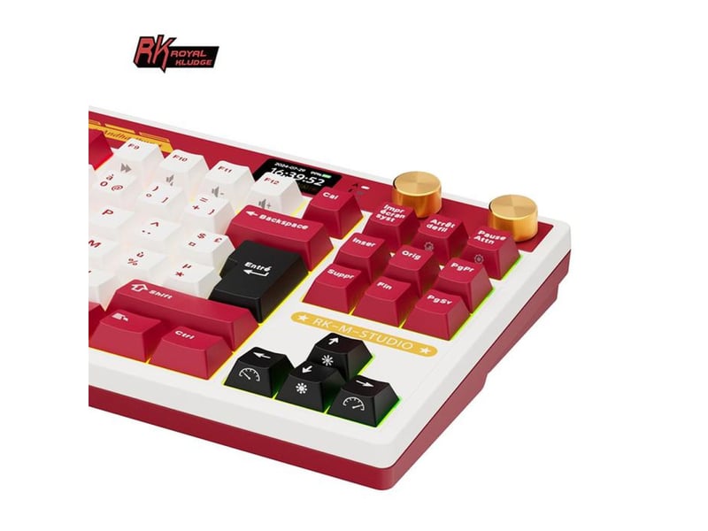  Clavier gaming sans fil 75% tri-mode 2.4g bluetooth usb-c avec touches hot-swap et rétroéclairage rgb 321202_AACJU05123_6_DROPFR - Conforama D