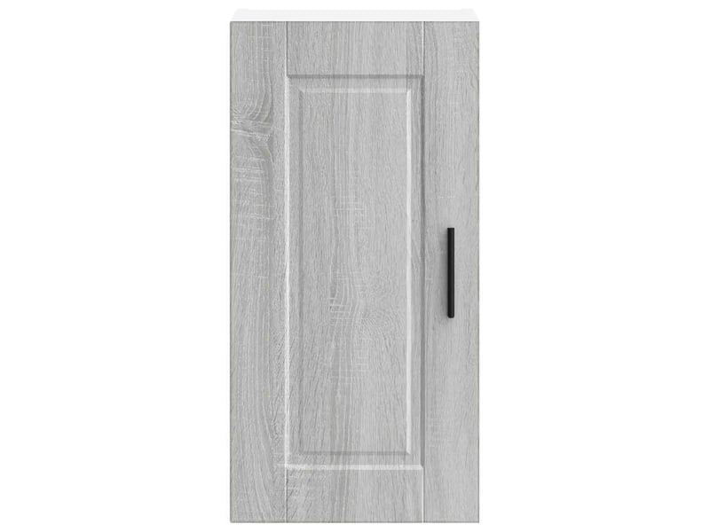 Meuble de rangement, armoire murale de cuisine porto sonoma gris bois d'ingénierie shl5061 - Conforama D