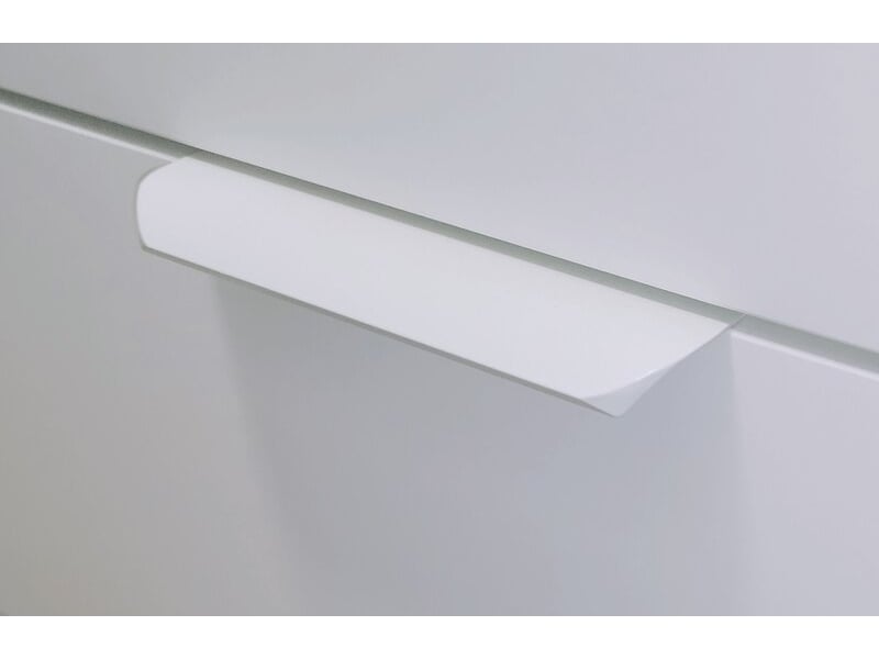  Tirant de meuble en aluminium balta de 50 cm, arrondi, ua02  - Conforama A