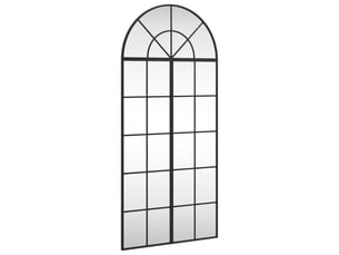 Miroir rectangulaire à fixer coloris noir <strong></strong>  <strong></strong> - 60 cm x 130 cm