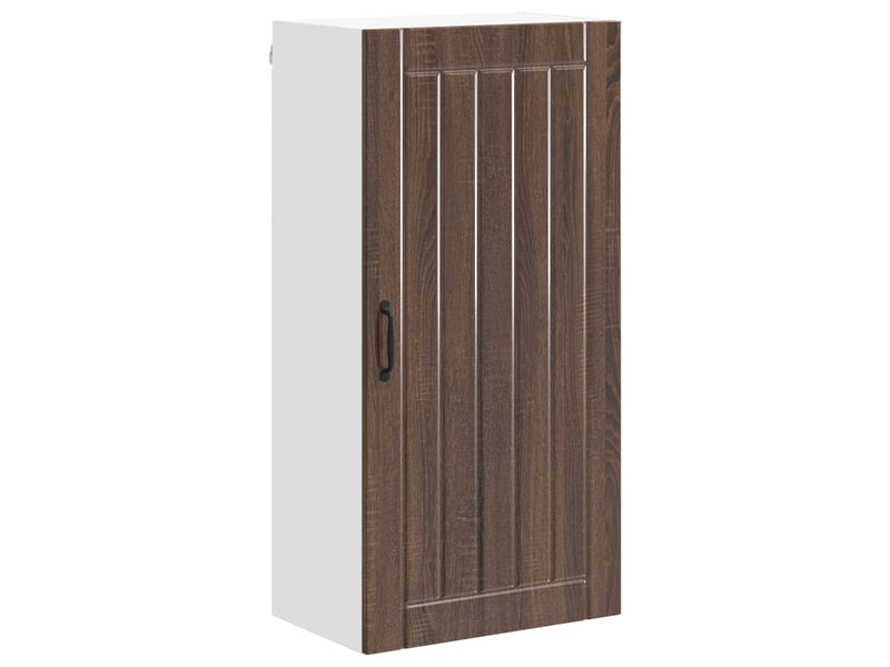  Meuble mural de cuisine, armoire de cuisine chêne brun 50x31x100cm shl5445  - Conforama A