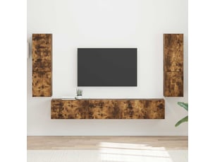 Meuble tv coloris marron 30 cm <strong></strong>  <strong></strong>