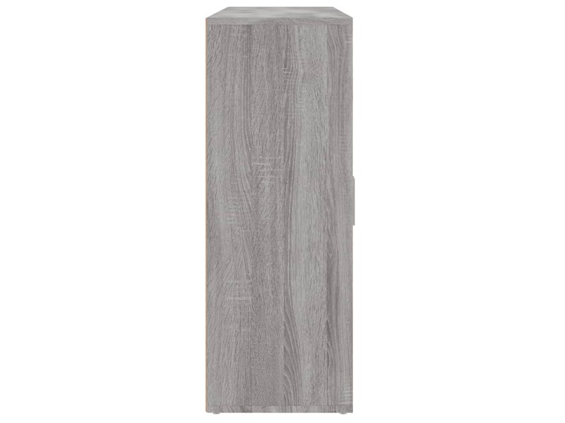  Buffets 3 pcs - bahut - meuble de rangement sonoma gris 60x31x84 cm bois d'ingénierie  - Conforama E